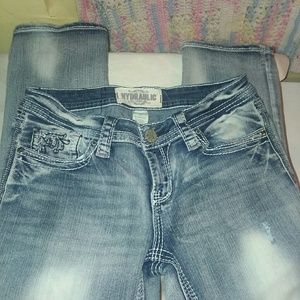 Hydraulic skinny jeans size 8 cute pockets